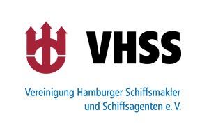 Eisbeinessen Hamburg VHSS Logo VHSS Vereinigung Hamburger Schiffsmakler und Schiffsagenten eV